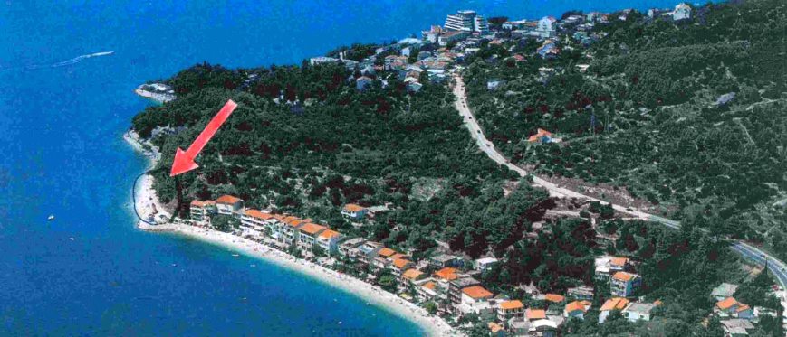 Das Baugrundstück für das Hotel am Meer in Kroatien hat eine einzigartige Lage