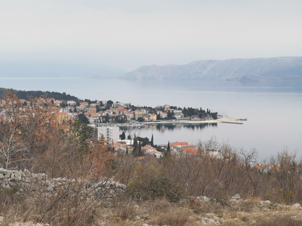 Meerblick der Immobilie G336, Crikvenica in Kroatien.