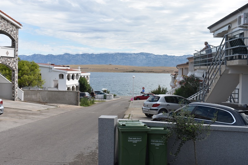 Meerblick vom Erdgeschoss der Immobilie H1844, Insel Vir, Kroatien.