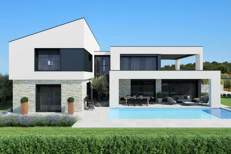Immobilien Istrien - Villa H3431 bei Porec.