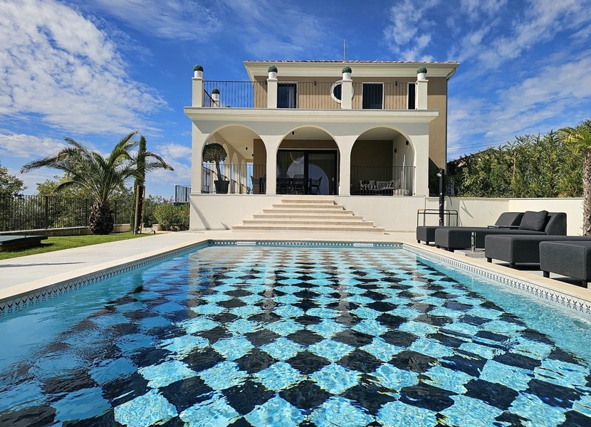 Haus kaufen in Kroatien - Neubauvilla mit Swimmingpool in Buje, Istrien
