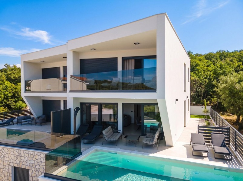 Haus kaufen in Kroatien - Doppelhaushälfte mit Pool in Jadranovo