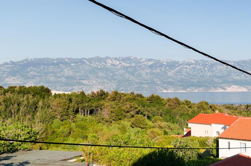 Eindrücke von der Veranda vom Haus zum Verkauf in Kroatien