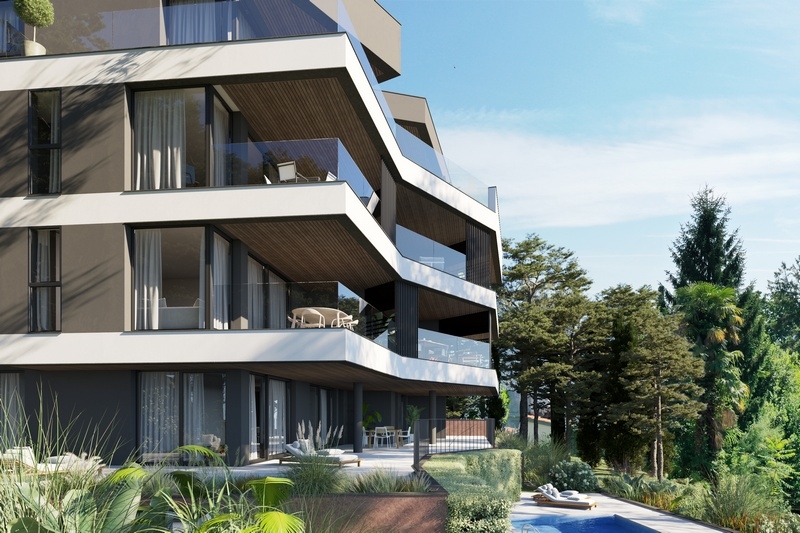 Moderne Wohnungen mit Meerblick kaufen in Kroatien mit Panorama Scouting.