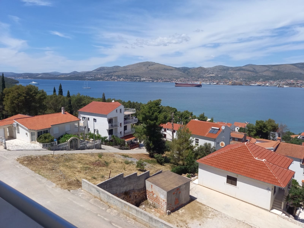 Meerblick von der Wohnung A2022, Insel Ciovo, Dalmatien.