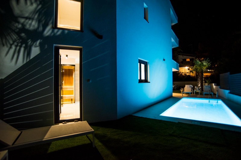 Appartement mit privatem Pool in Kroatien auf der Insel Krk in Njivice zum Verkauf - Panorama Scouting A2084.