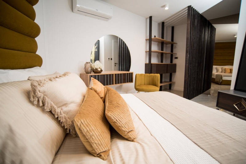 Klimatisiertes Schlafzimmer der Wohnung A2084, Insel Krk - Panorama Scouting.
