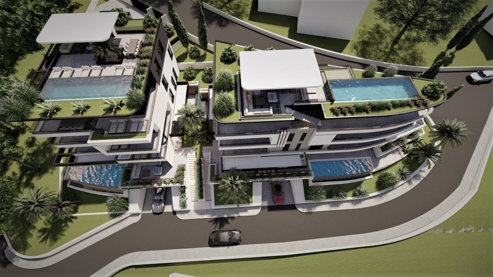 Moderne Penthouses mit Pool in Opatija - A2671