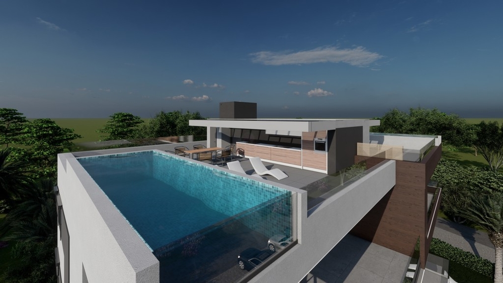 Penthouse mit Swimmingpool und Dachterrasse, Immobilie A2795, Kroatien.
