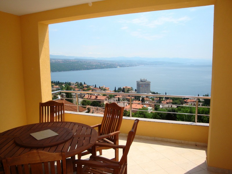 Terrasse mit wunderschönem Meerblick - Immobilie A2863, Kroatien.