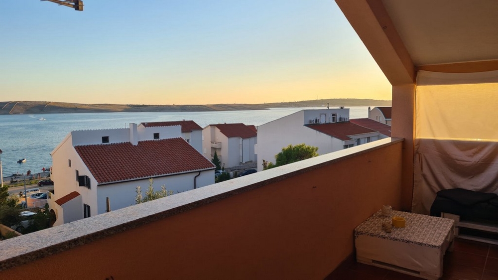 Wohnung kaufen in Kroatien - Panorama Scouting A3004 auf der Insel Pag, Kvarner Bucht.