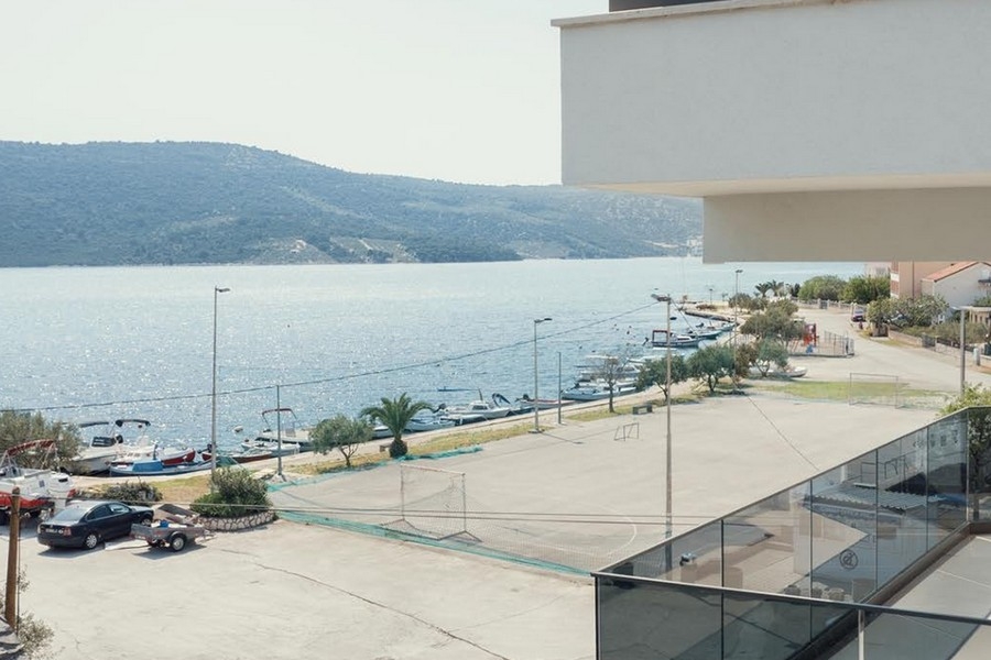Wohnung kaufen in Kroatien - Meerblick vom Balkon in Marina