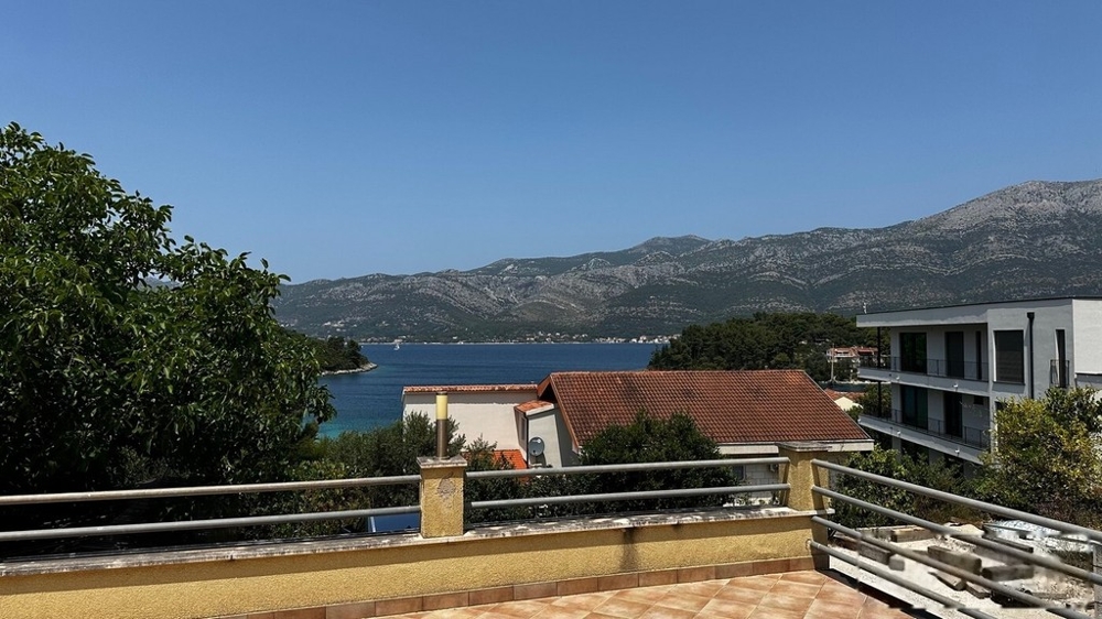 Wohnung mit Meerblick in Zrnovska Banja, Insel Korcula