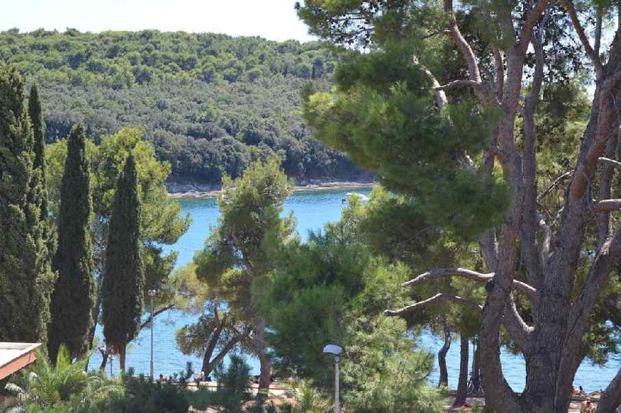 Der Ausblikck vom neuen Penthaouse zum Verkauf in Istrien zum nahen Meer und Strand. Immobilien in Kroatien am Meer - Panorama Scouting