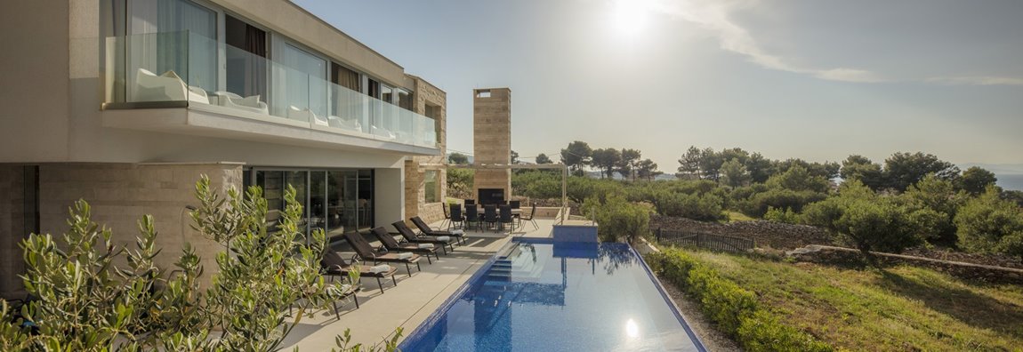 Moderne Villa zum Verkauf auf Brac, Dalmatien, Kroatien